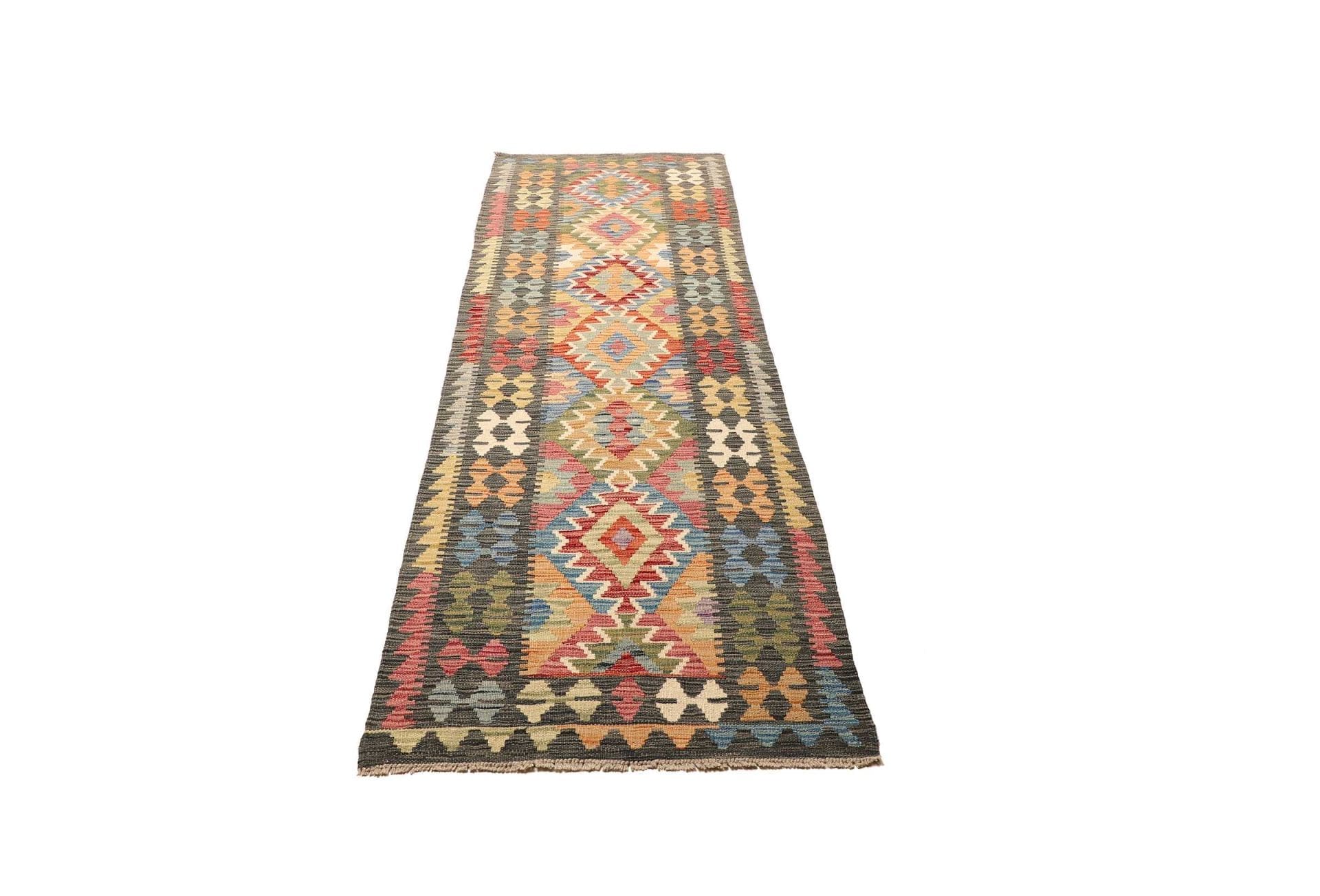 Kelim Teppich 82 x 251 cm – Handgewebt, rustikales Flair, Wolle