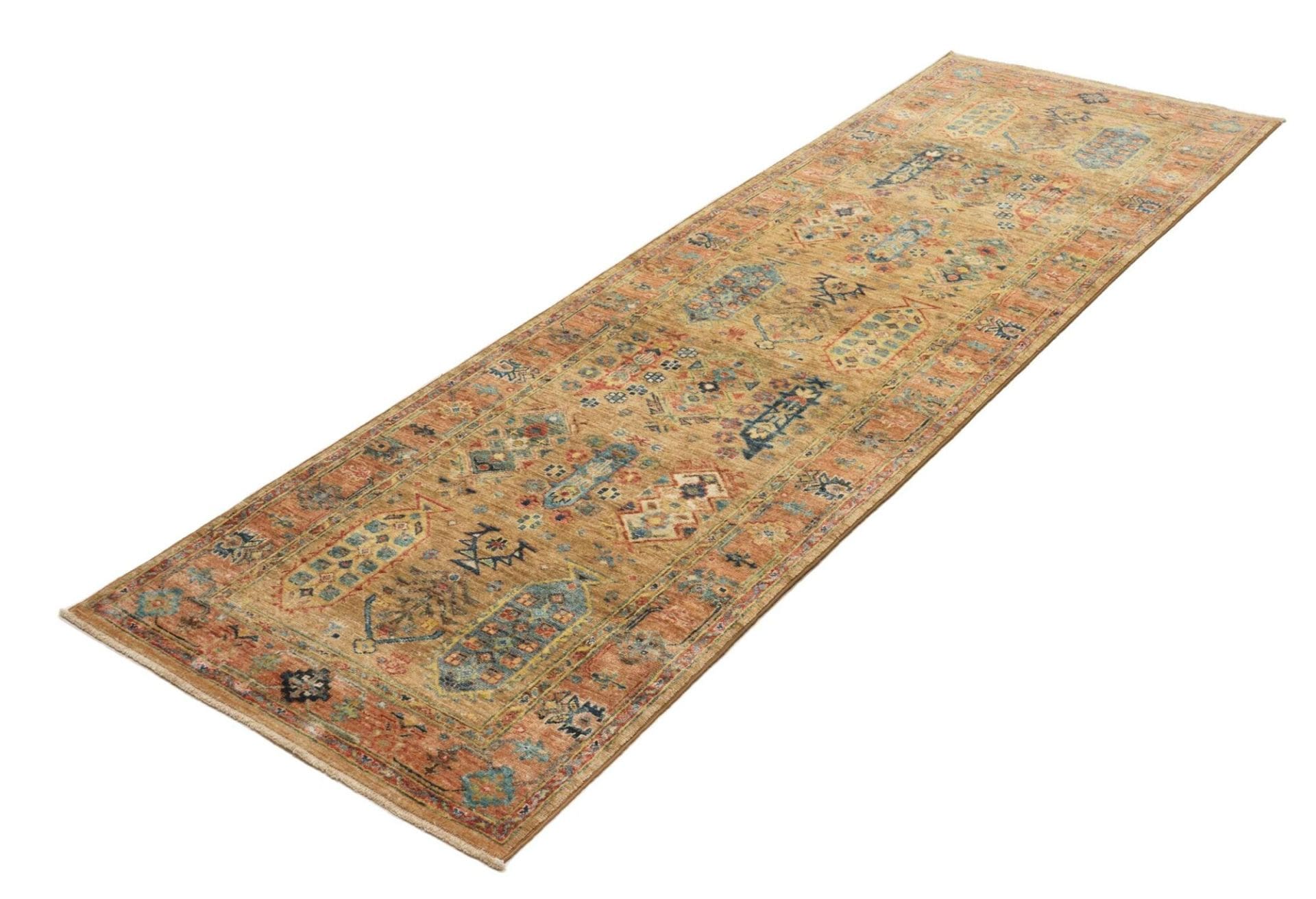 Samarkand Orientteppich 83 x 260 cm - Handgeknüpft, Wolle
