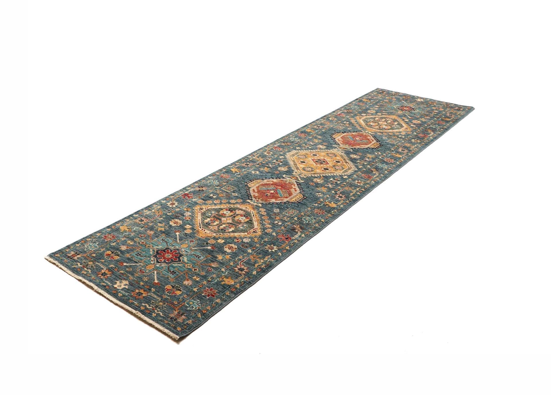 Orientteppich Samarkand 83 x 298cm – Schurwolle, handgeknüpft