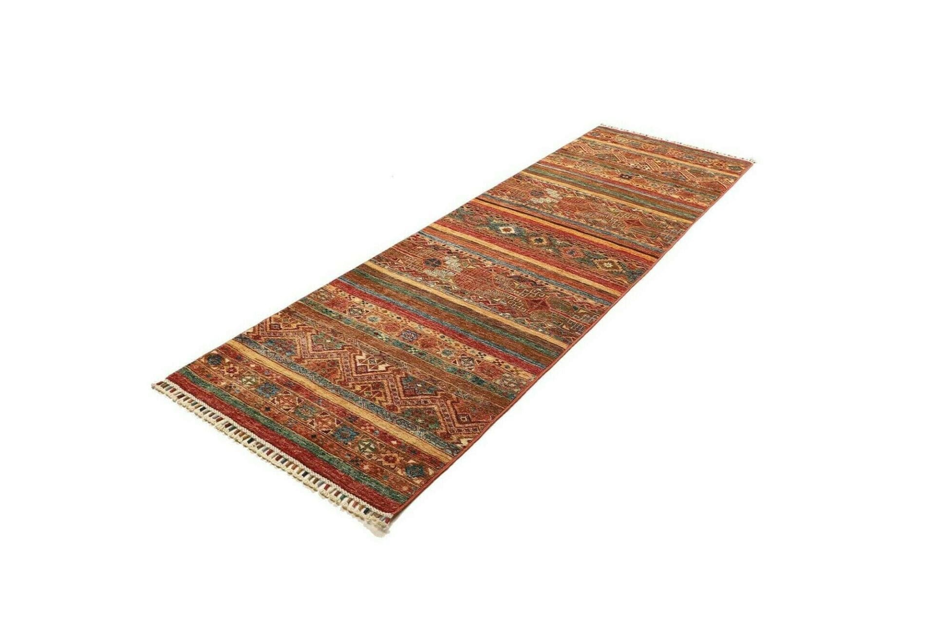 Samarkand Orientteppich 86 x 256cm – handgeknüpft, Schurwolle