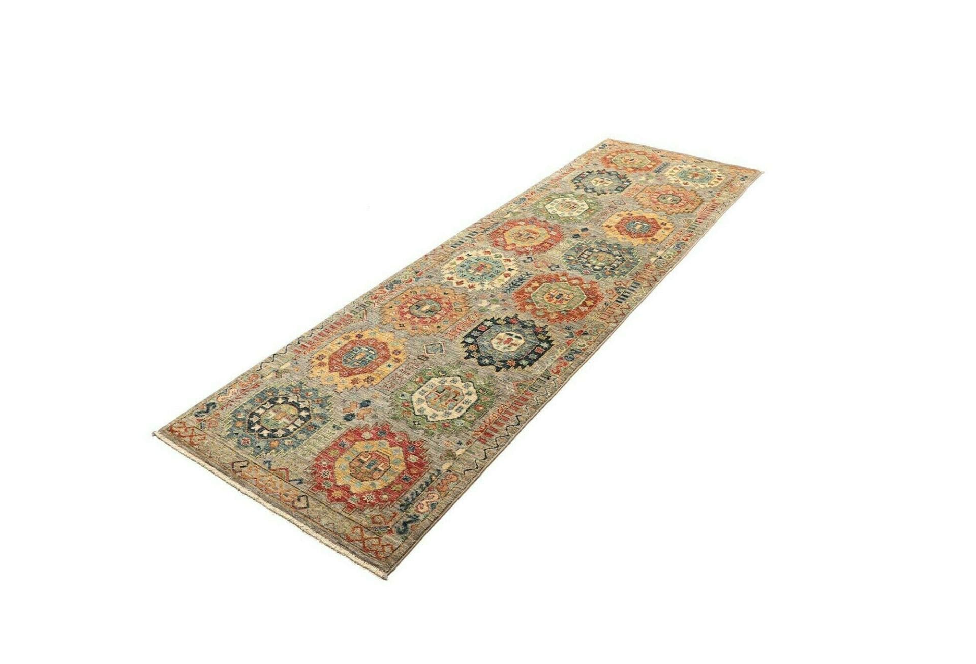 Samarkand Orientteppich 82 x 249cm, Schurwolle, handgeknüpft