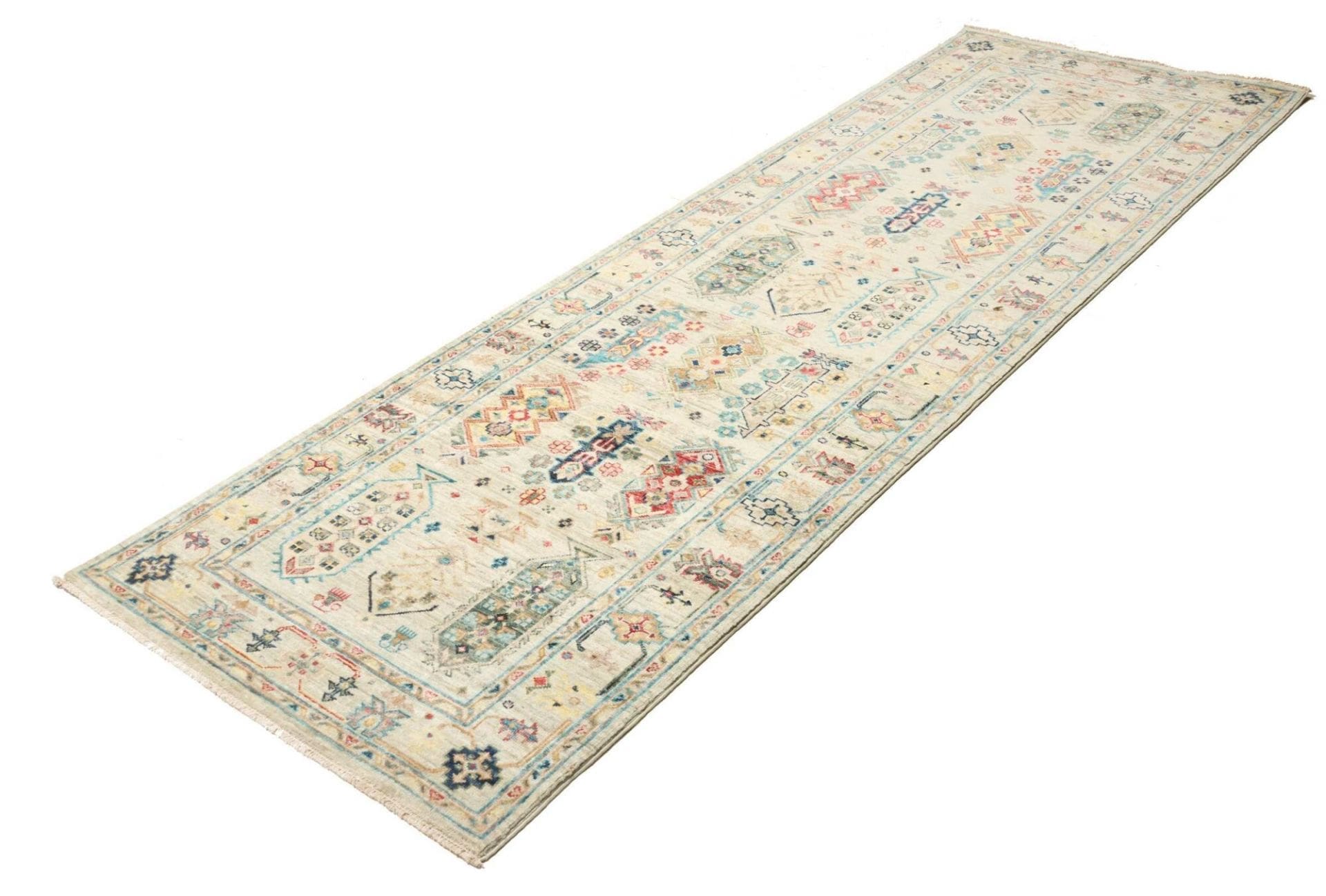 Samarkand Orientteppich 85 x 245cm, handgeknüpft, Schurwolle