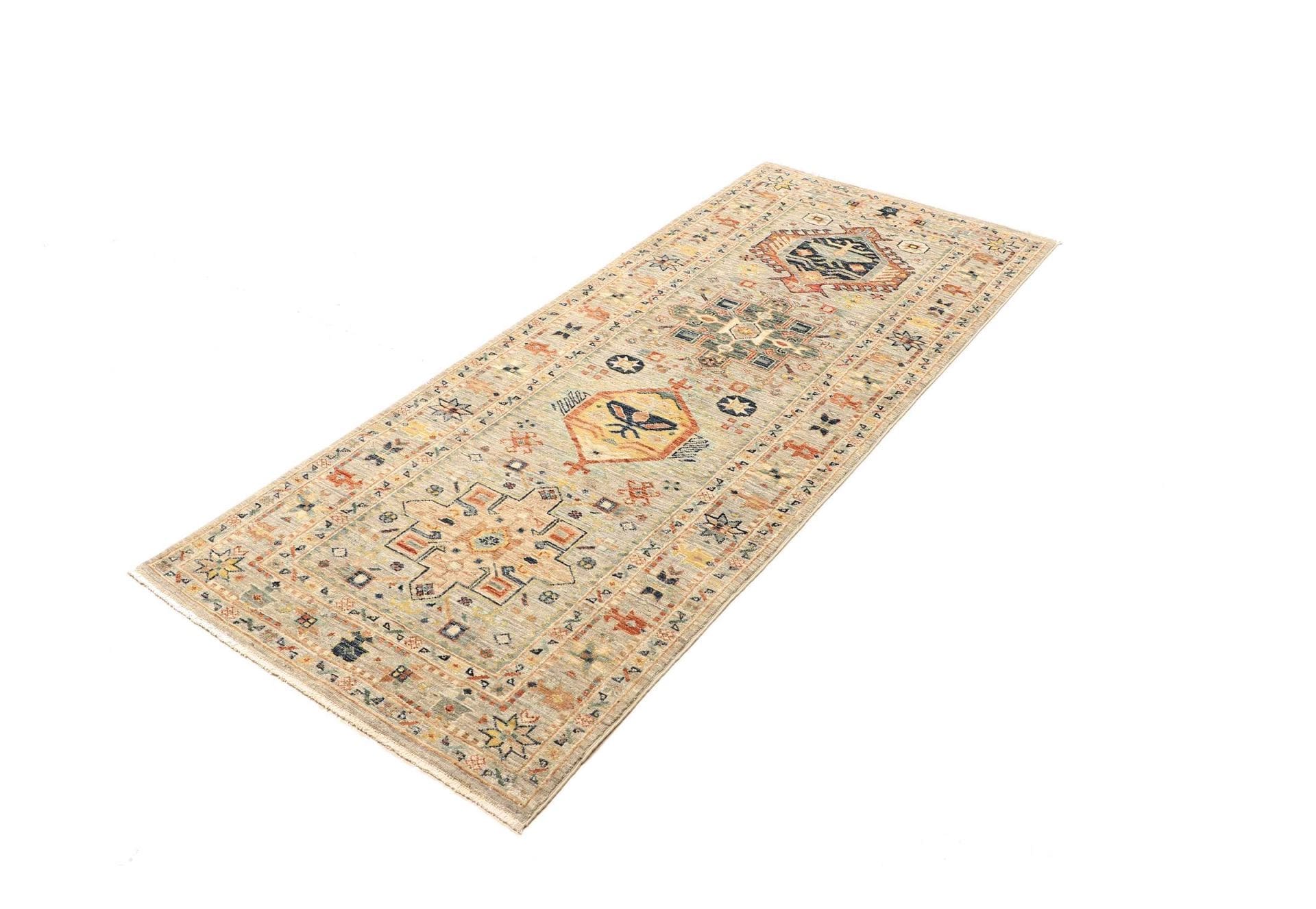 Samarkand Orientteppich 81 x 196cm, handgeknüpft, Wolle