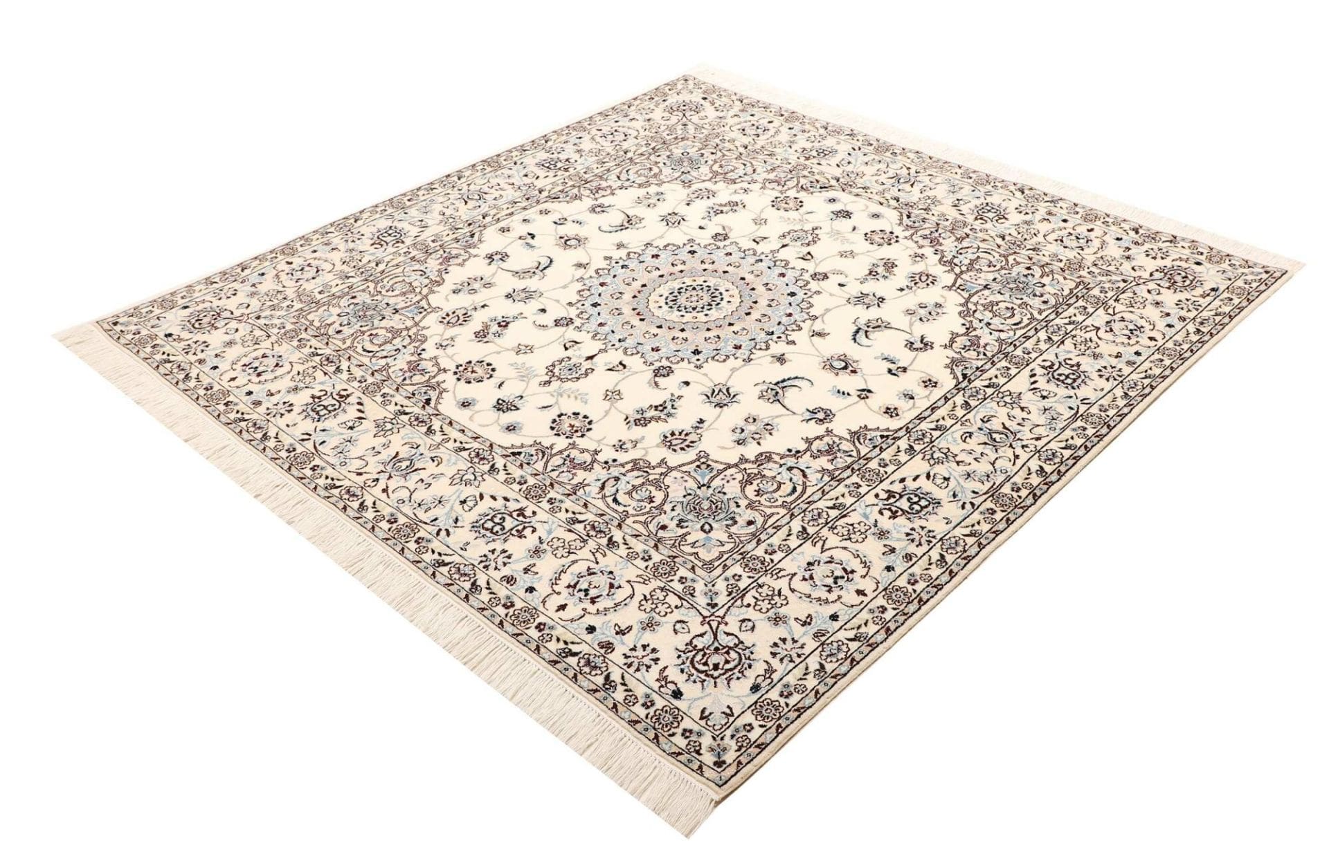 Nain Teppich 167 x 163 cm – Exklusiver Perserteppich, handgeknüpft