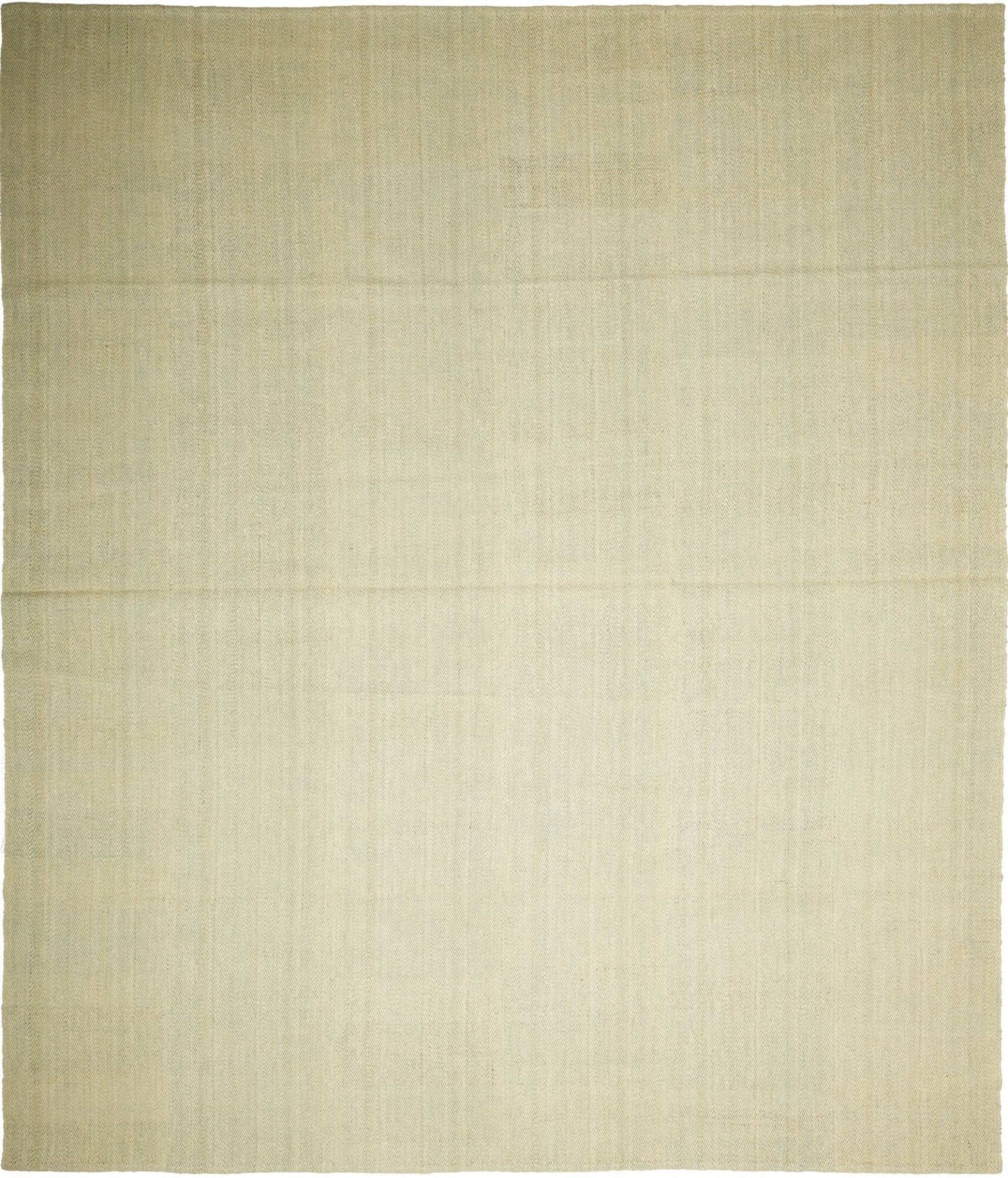 Kelim Teppich 261 x 304cm, handgewebt, rustikales Flair, Wolle
