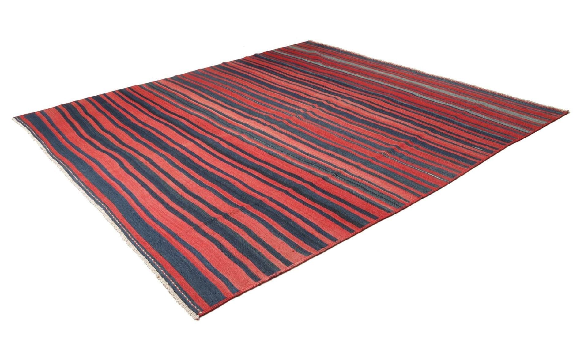 Kelim Teppich 279 x 292 cm – rustikal, handgewebt, antik Flair