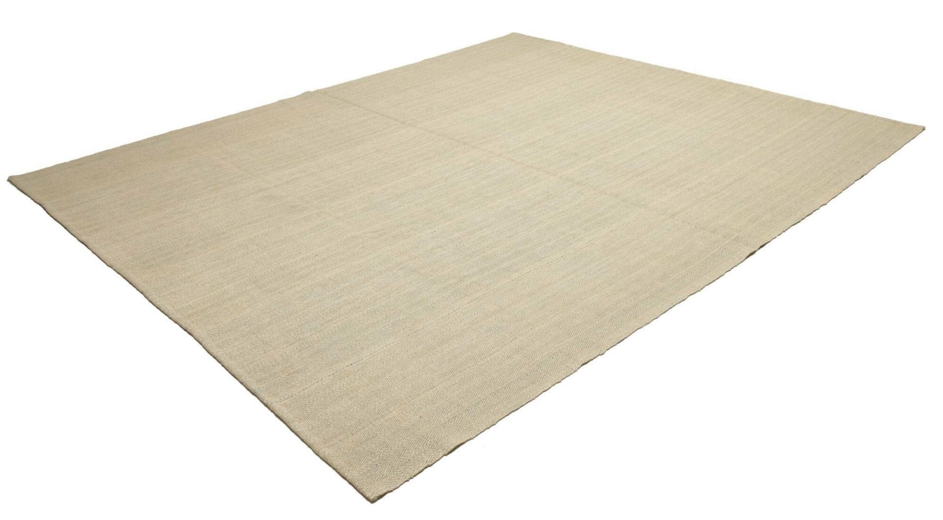 Kelim Teppich 261 x 304cm, handgewebt, rustikales Flair, Wolle