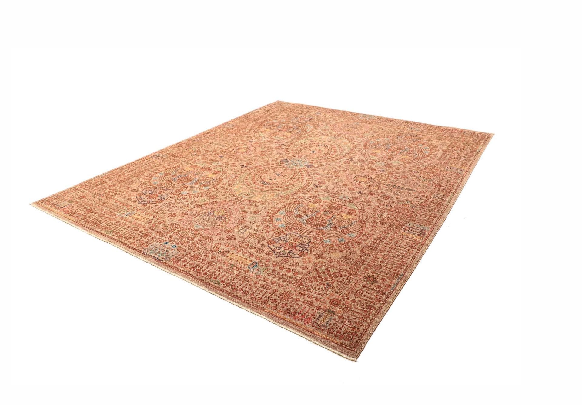 Samarkand Orientteppich 252 x 299 cm, handgeknüpft, Wolle