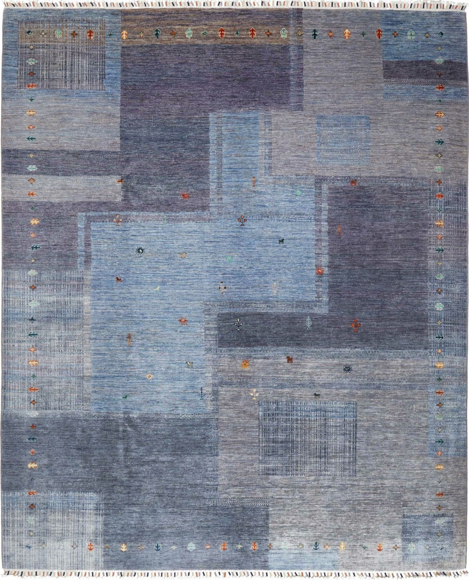 Samarkand Orientteppich 250 x 296cm, Schurwolle, handgeknüpft