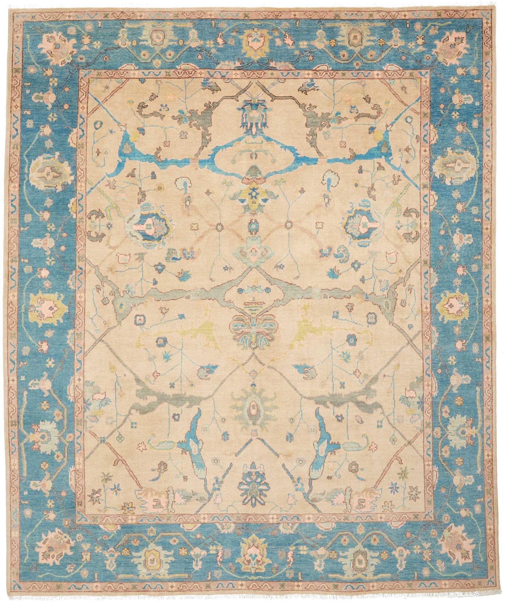 (Verkauft) Ziegler Teppich 252 x 295 cm – Handgeknüpft, Schurwolle, Orientteppich