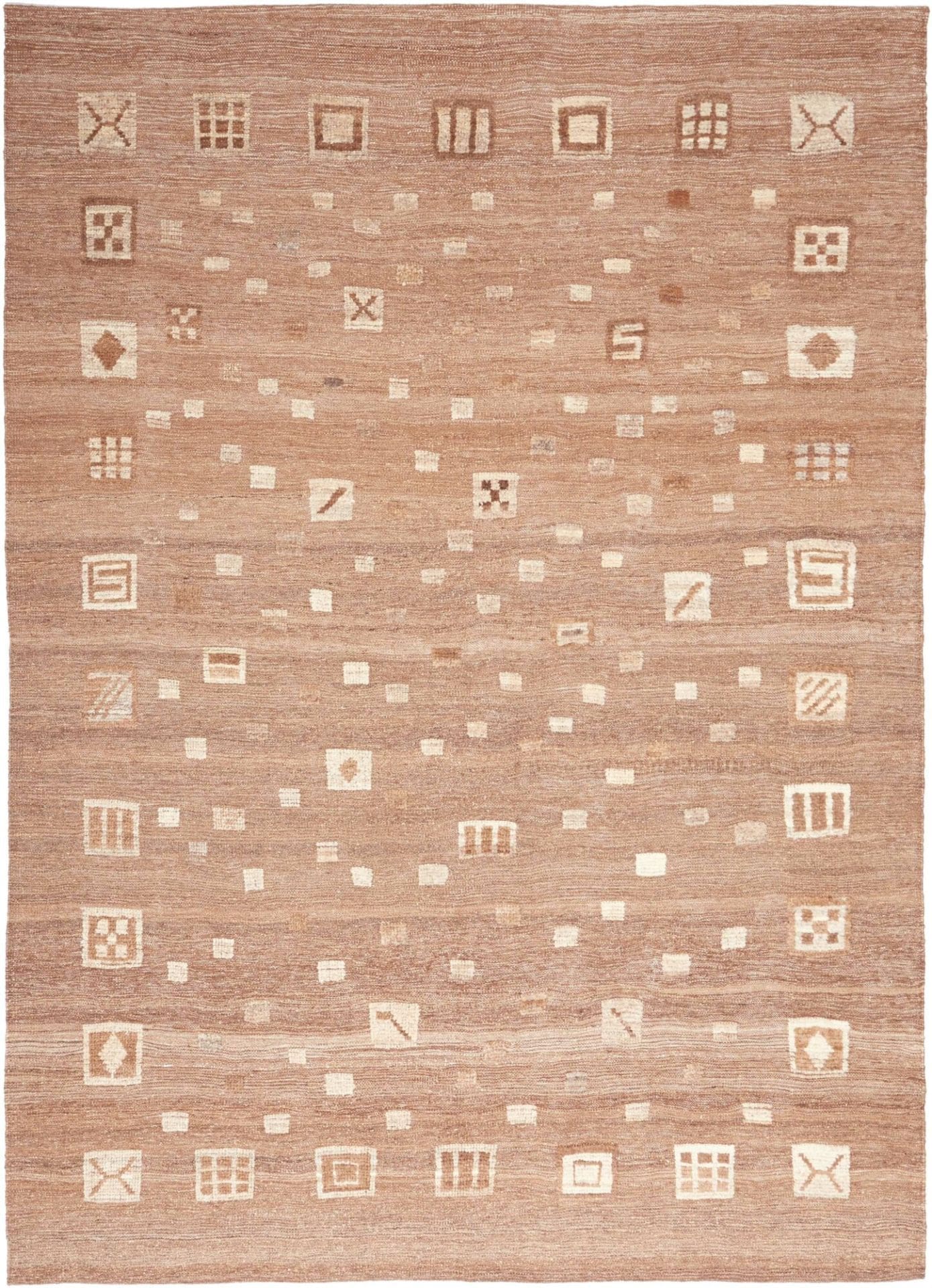 Kelim Neo 183 x 251cm, handgewebt, rustikales Flair für Zuhause