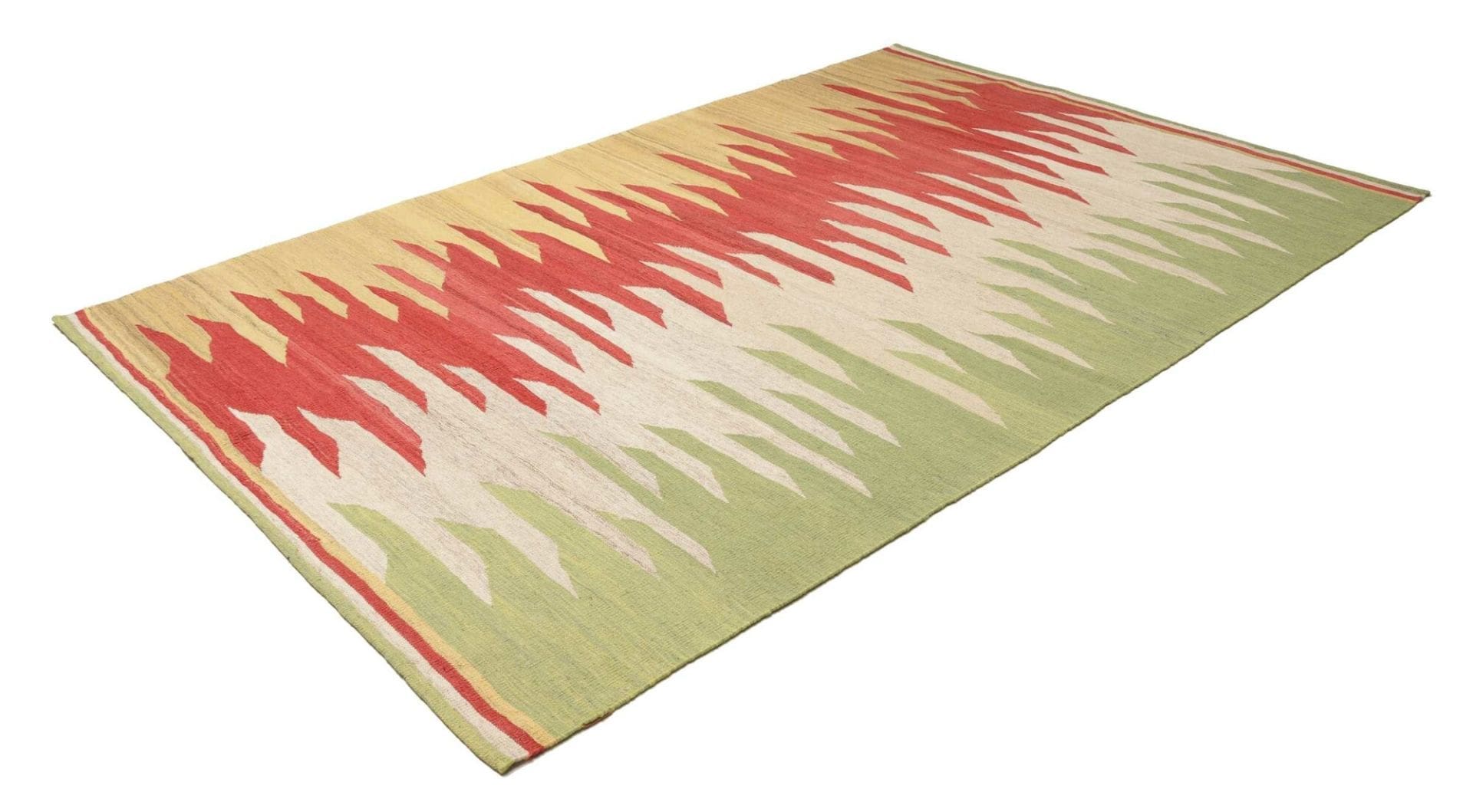 Kelim Neo 187 x 274cm - Handgewebt, rustikales Flair für Ihr Zuhause