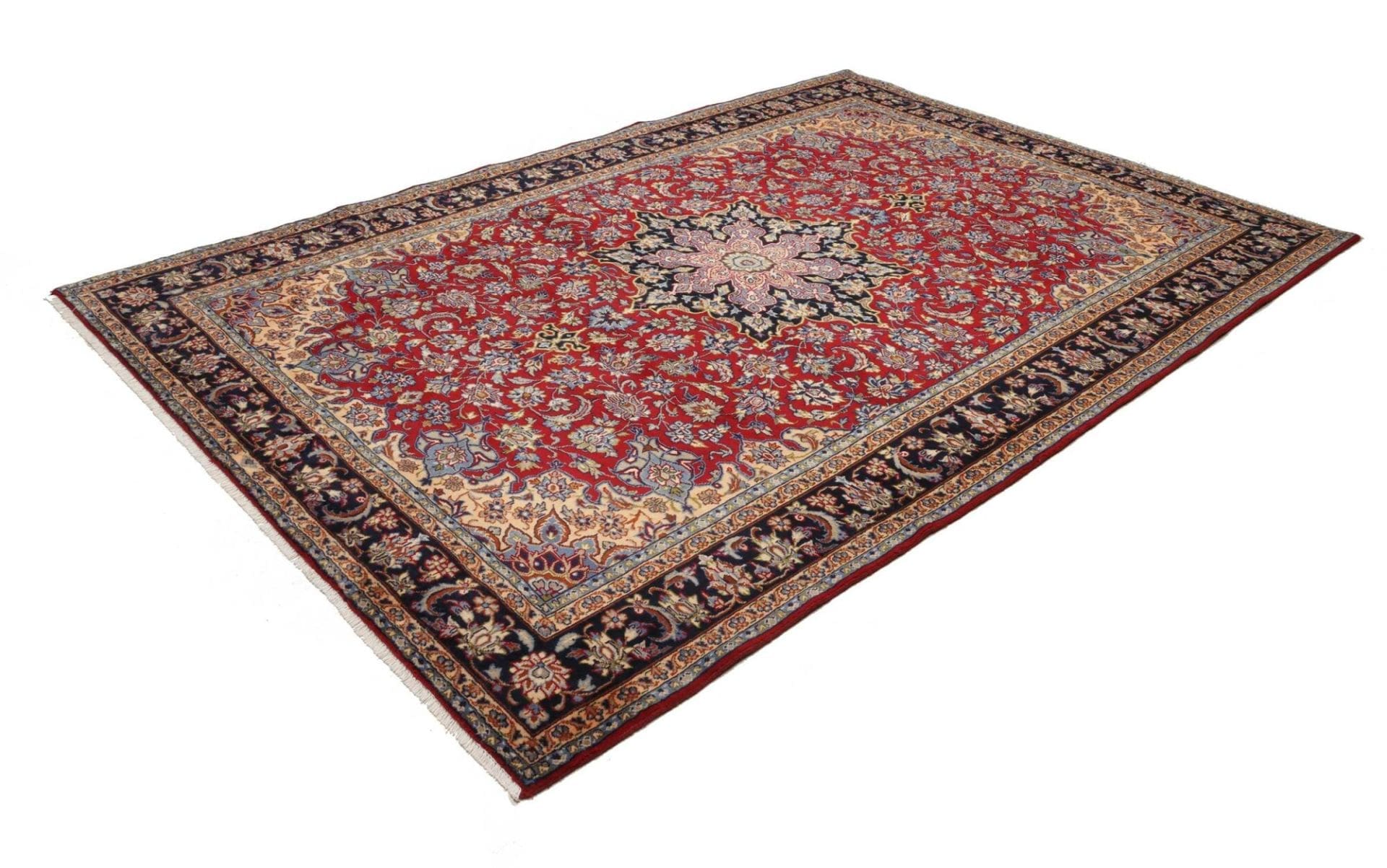 Najafabad Teppich 223 x 330cm handgeknüpft Perserteppich