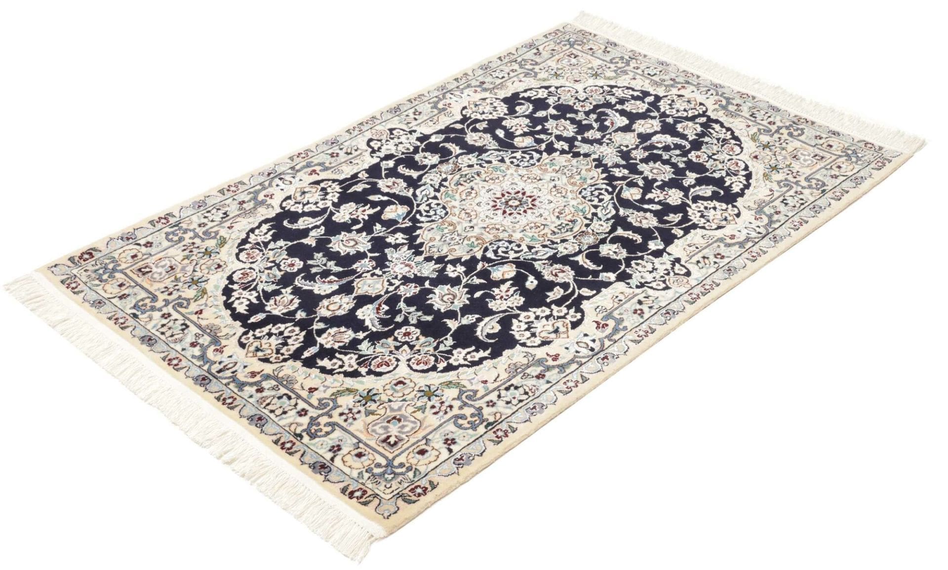 Nain 6La 84 x 124cm Perserteppich aus Schurwolle, handgeknüpft