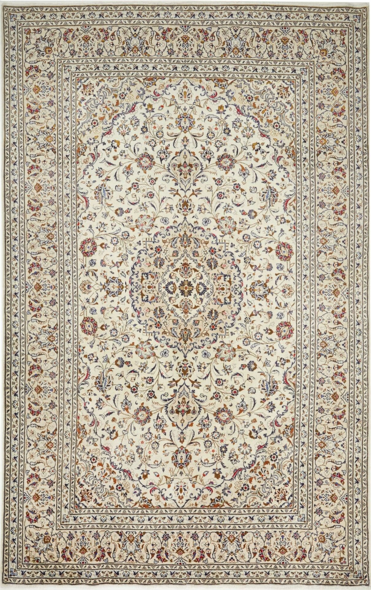 Kashan Teppich 207 x 328 cm – Handgeknüpft, Perserteppich