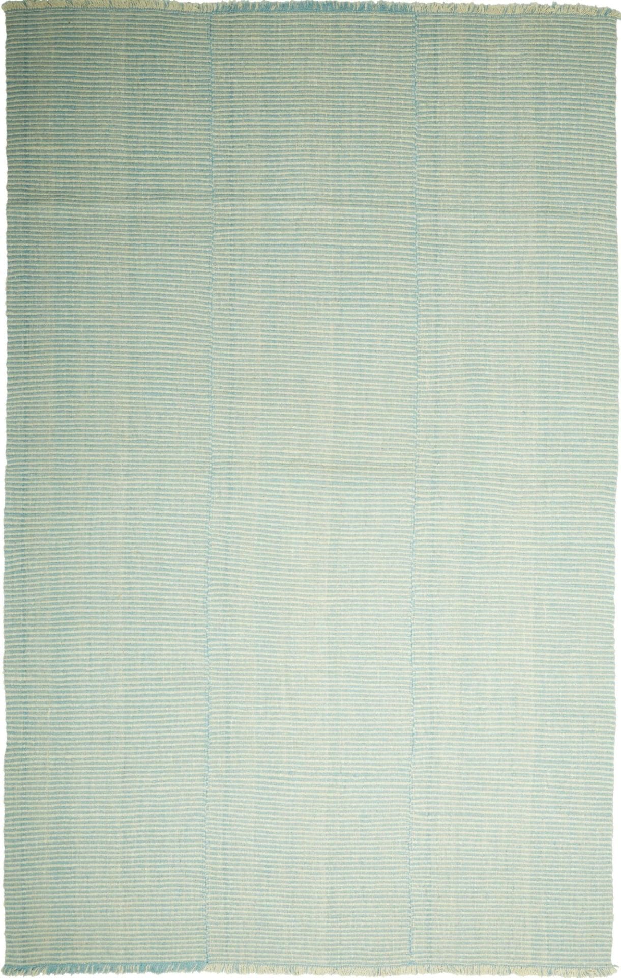 Handgewebter Kelim 217 x 331cm - Rustikales Design, Wolle/Baumwolle