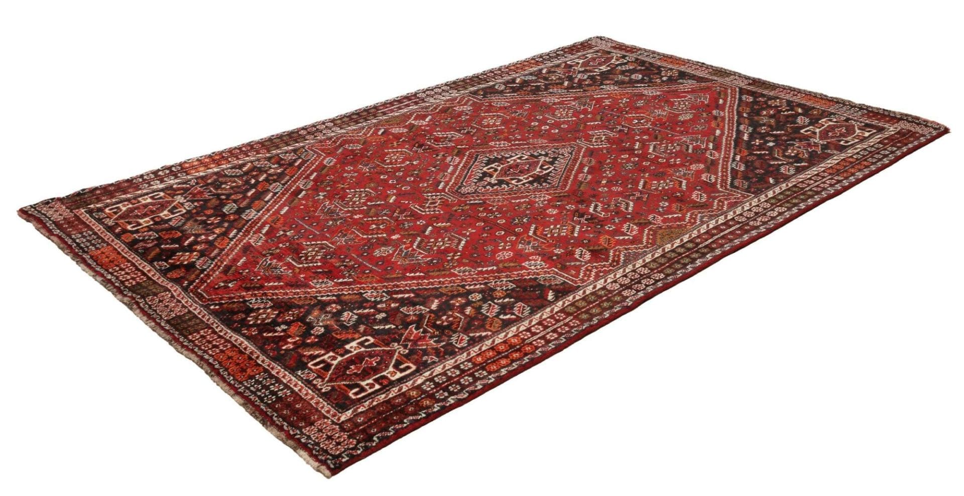 Gashghai Orientteppich 178 x 275 cm | Handgeknüpft, Wolle, bunt