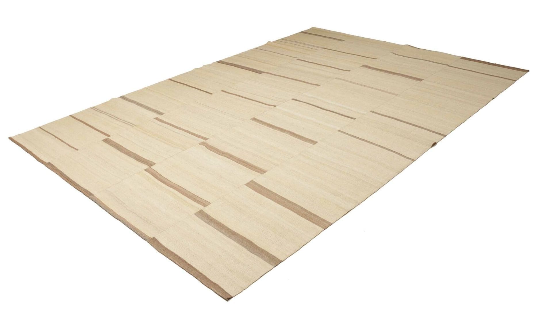 Kelim Neo 229 x 318cm - Handgewebt, rustikales Flair, Orientteppich