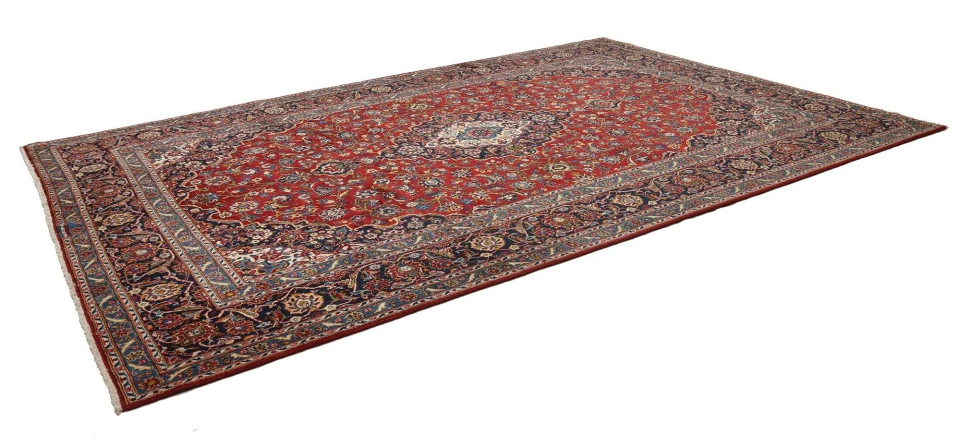 Kashan Teppich 271 x 396 cm – Handgeknüpft, Perserteppich