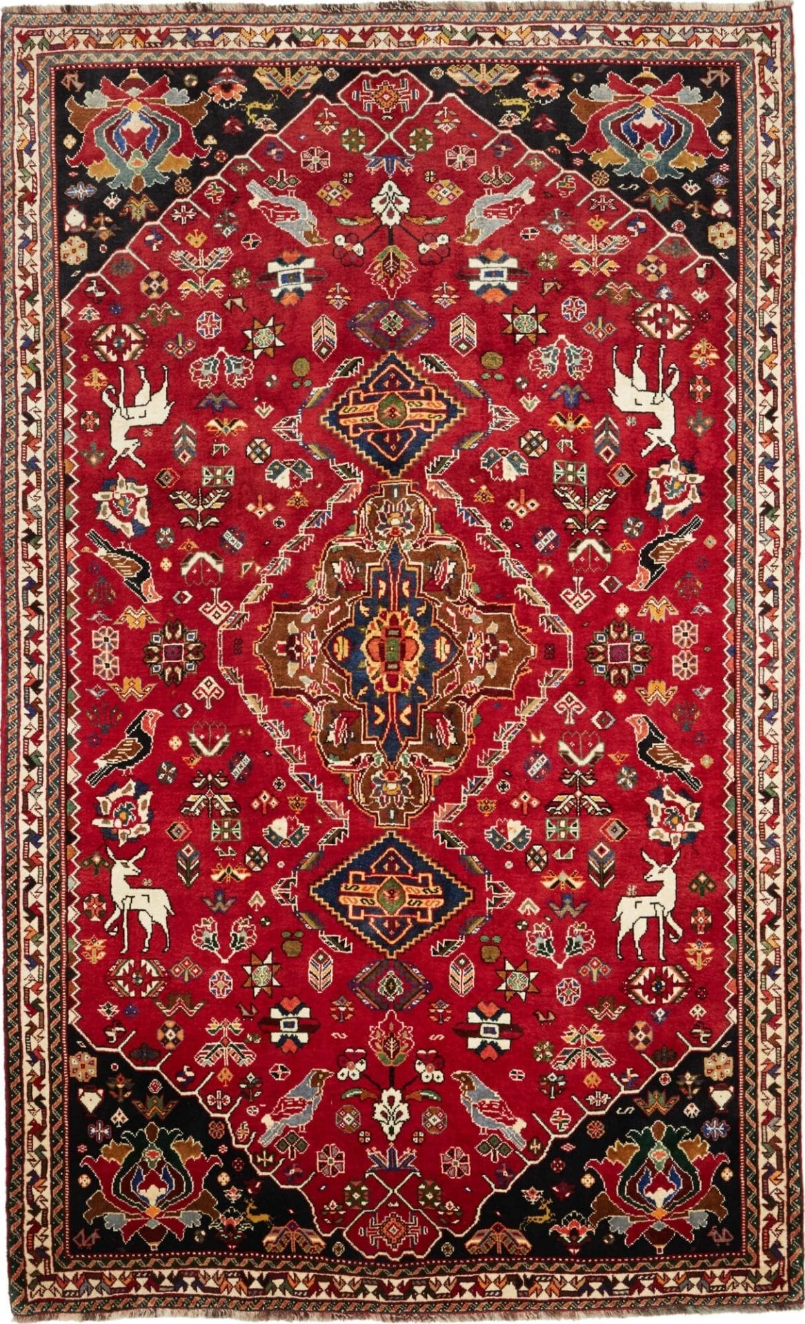 Gashghai Teppich 176 x 282 cm – Handgeknüpft, Wolle, Perserteppich