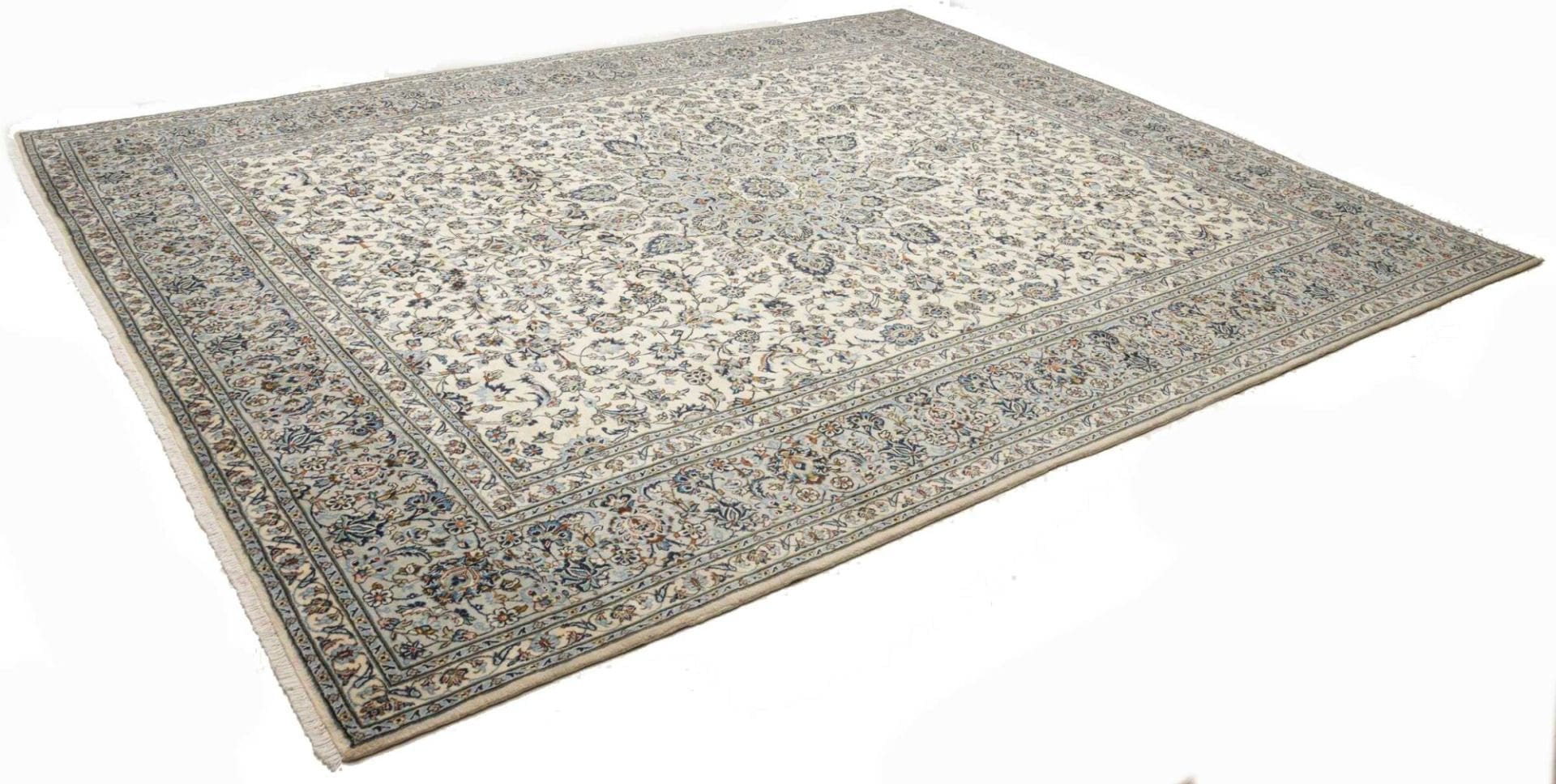 Kashan Teppich 295 x 360cm | Handgeknüpft | Perserteppich