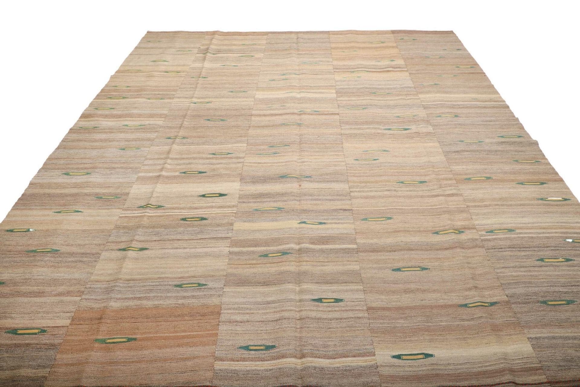Kelim Neo 280 x 337cm – Handgewebt mit rustikalem Flair