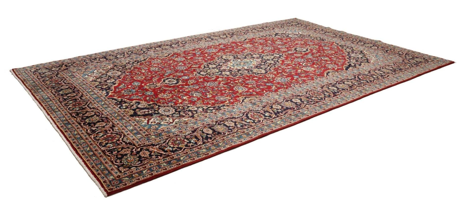 Kashan Teppich 258 x 395 cm – Handgeknüpft, Perserteppich