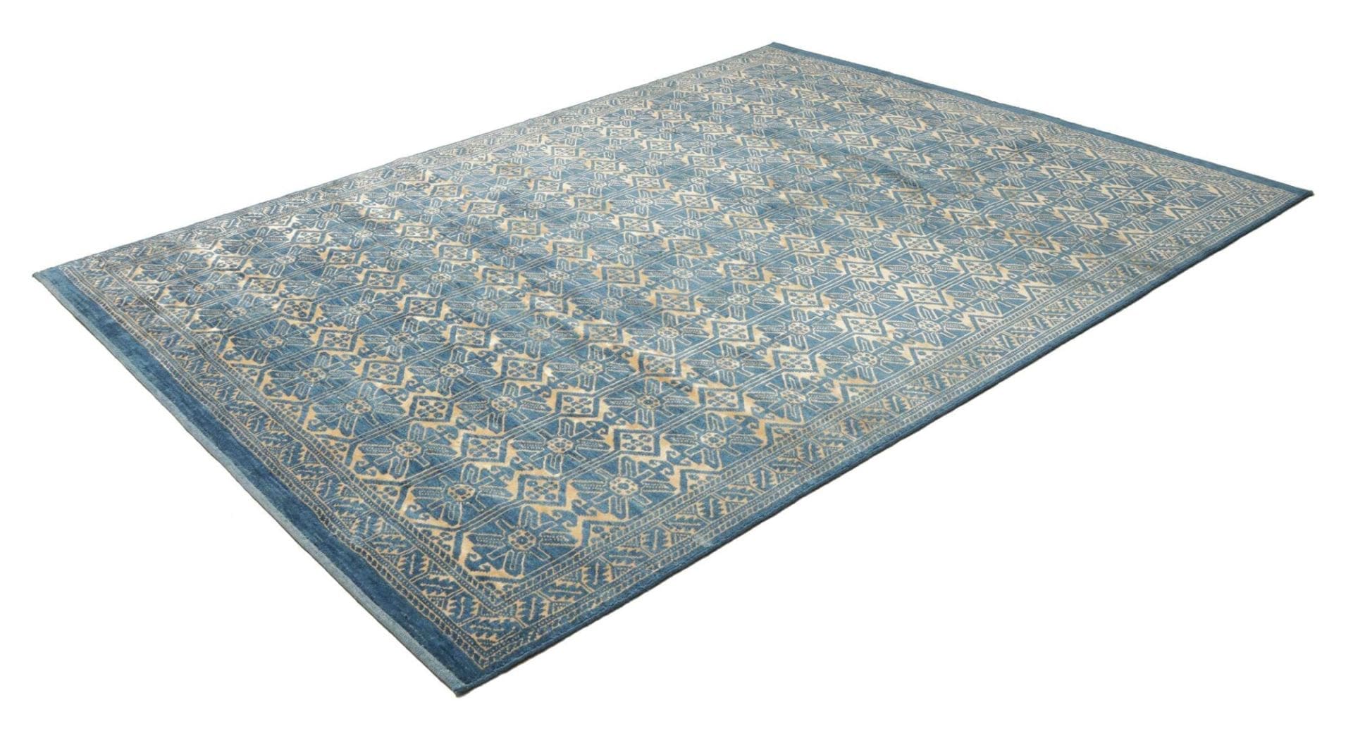 Gabbeh Teppich 203 x 271 cm, weiche Schurwolle, handgeknüpft