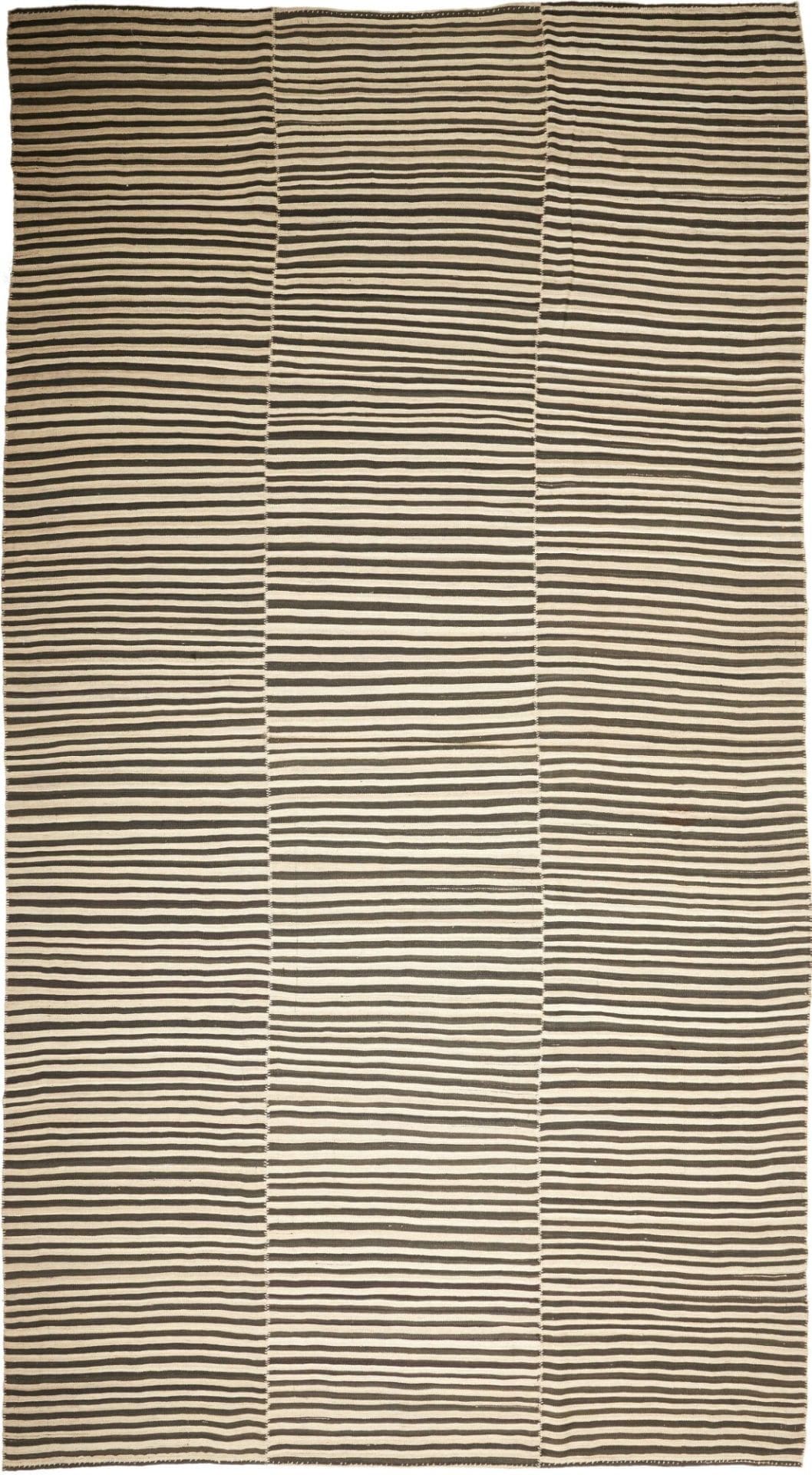 Kelim Mazandra 224 x 418cm – Handgewebt, rustikales Flair