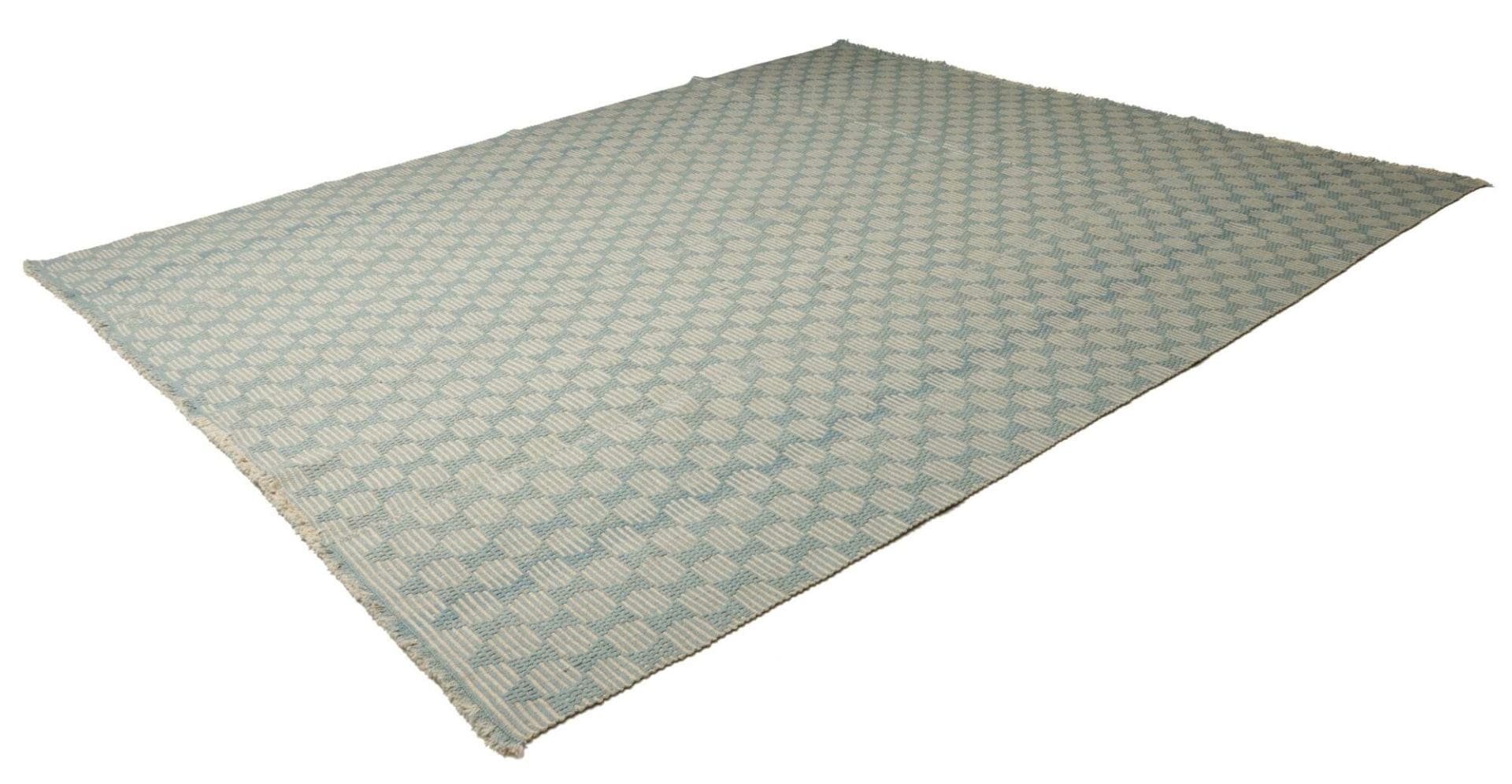 Kelim Teppich 292 x 350 cm, handgewebt, rustikales Flair