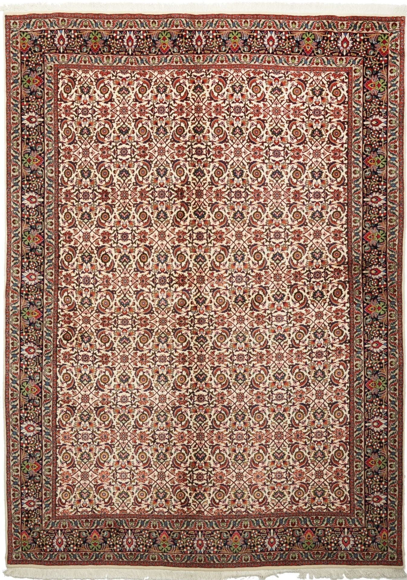 Bidjar Teppich 181 x 247 cm - Handgeknüpft, Traditionell, Perserteppich