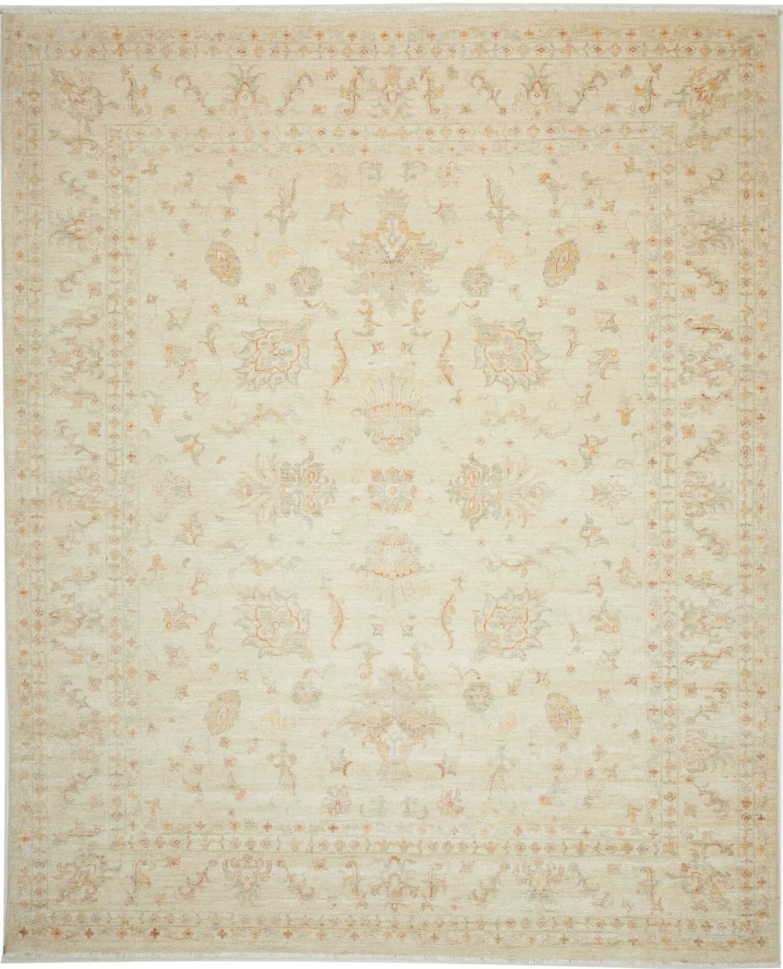 Ziegler Teppich 251 x 301 cm aus Schurwolle, handgeknüpft, Orientteppich