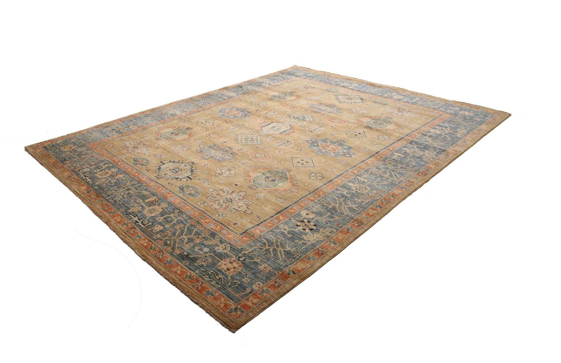 Ziegler Orientteppich 248 x 309cm, Schurwolle, handgeknüpft