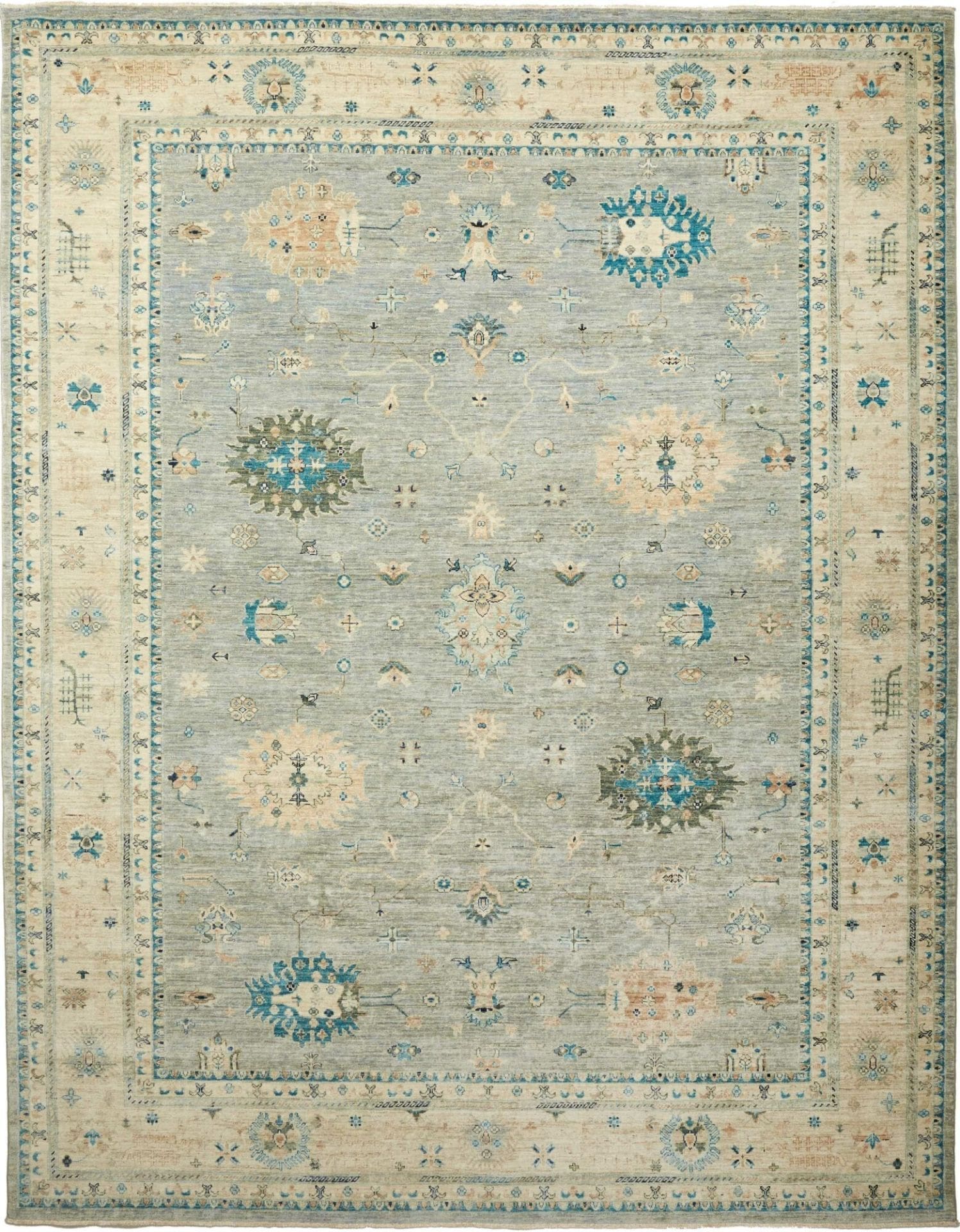 Ziegler Farahan Orientteppich 246 x 311 cm aus Schurwolle, handgeknüpft