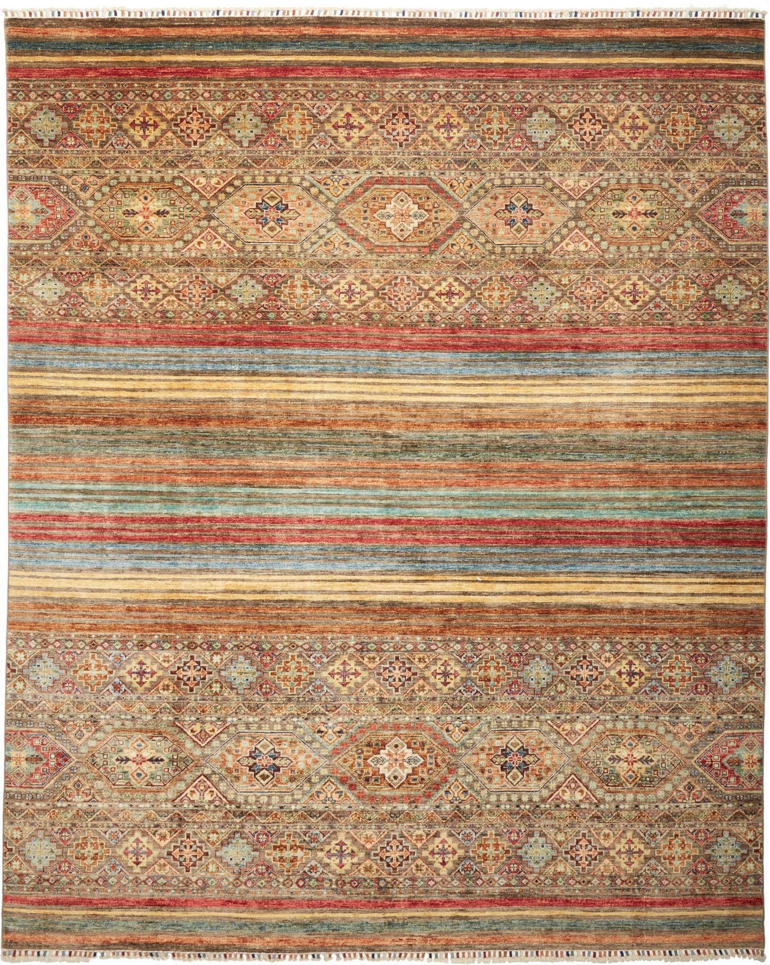 Orientteppich Samarkand 246 x 298 cm in Wolle, handgeknüpft