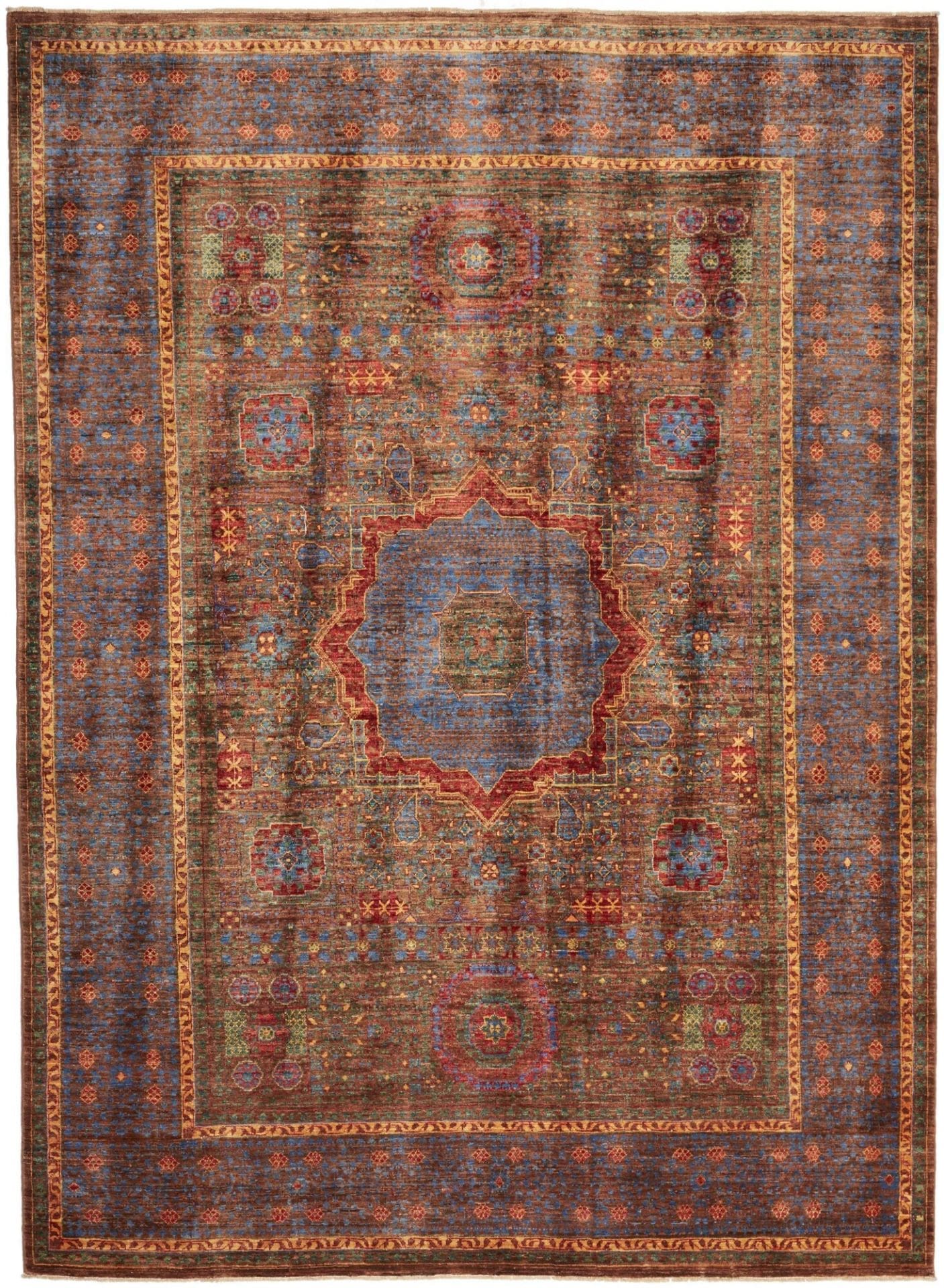 Orientteppich Mamluk 178 x 240cm, handgeknüpft, Schurwolle