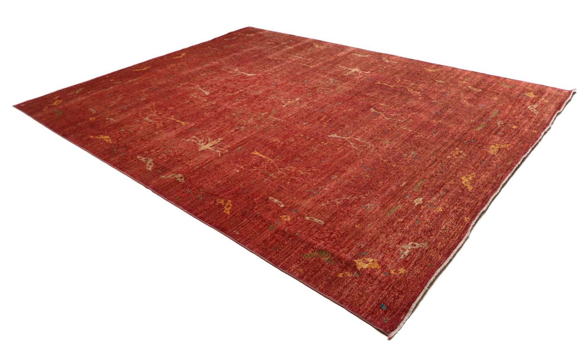 Samarkand Teppich 250 x 324cm, Schurwolle, handgeknüpft, Orientteppich
