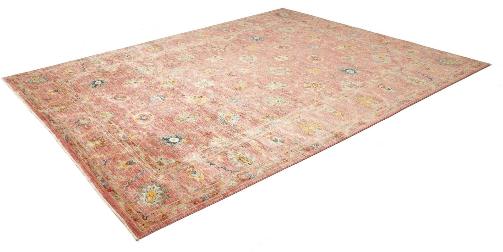 Ziegler Teppich 248 x 308cm – Schurwolle, handgeknüpft, Orientteppich