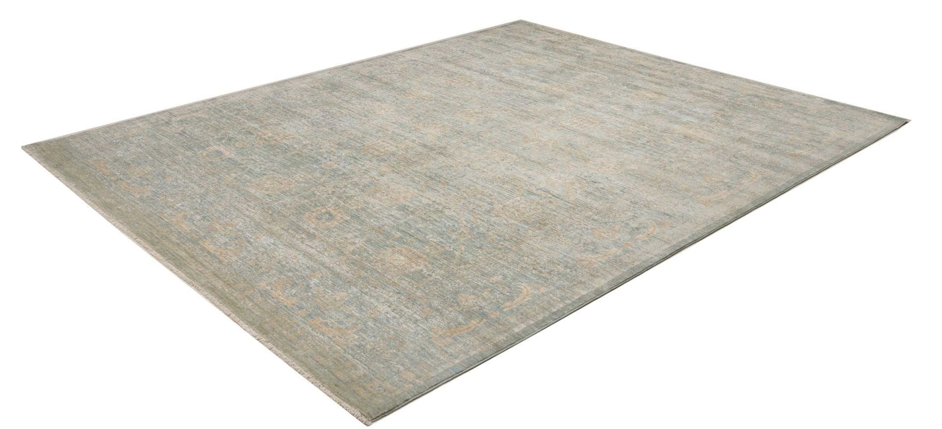 Ziegler Teppich 241 x 295 cm aus Schurwolle, Orientteppich, handgeknüpft
