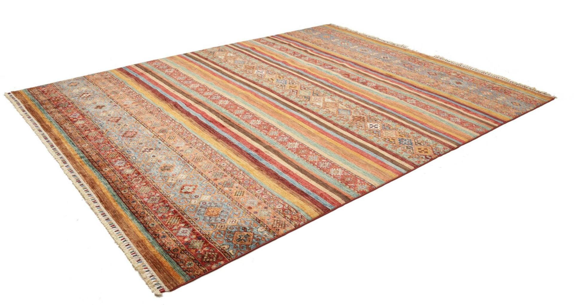 Orientteppich Samarkand 252 x 315cm – Handgeknüpft aus Schurwolle