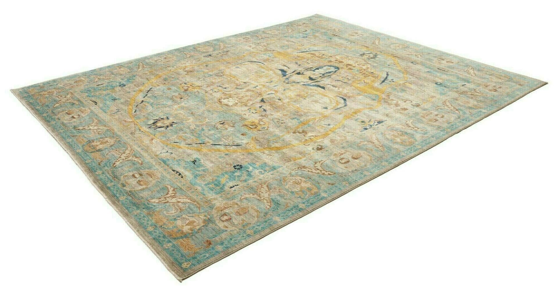 Samarkand Orientteppich 256 x 309cm, handgeknüpft, Wolle