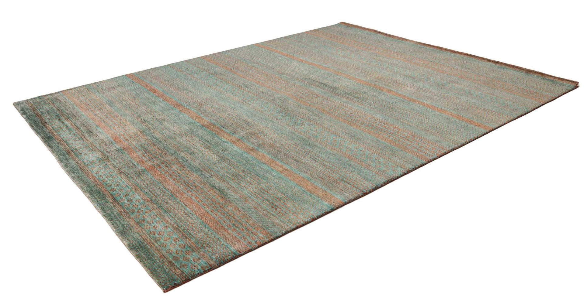 Loribaft Teppich 249 x 314 cm aus Schurwolle, handgeknüpft