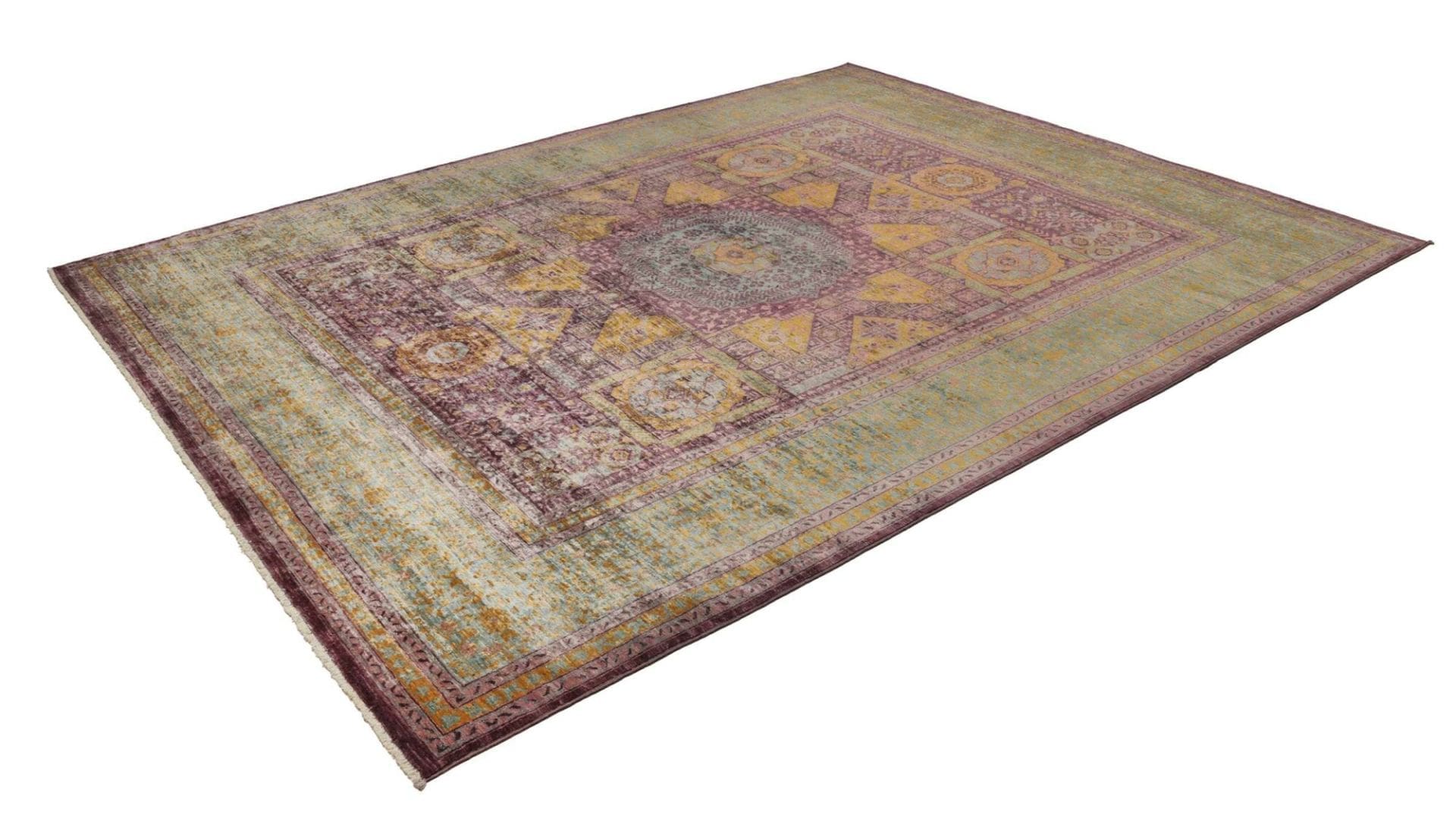 Mamluk Orientteppich 241 x 300 cm - Handgeknüpft aus Schurwolle
