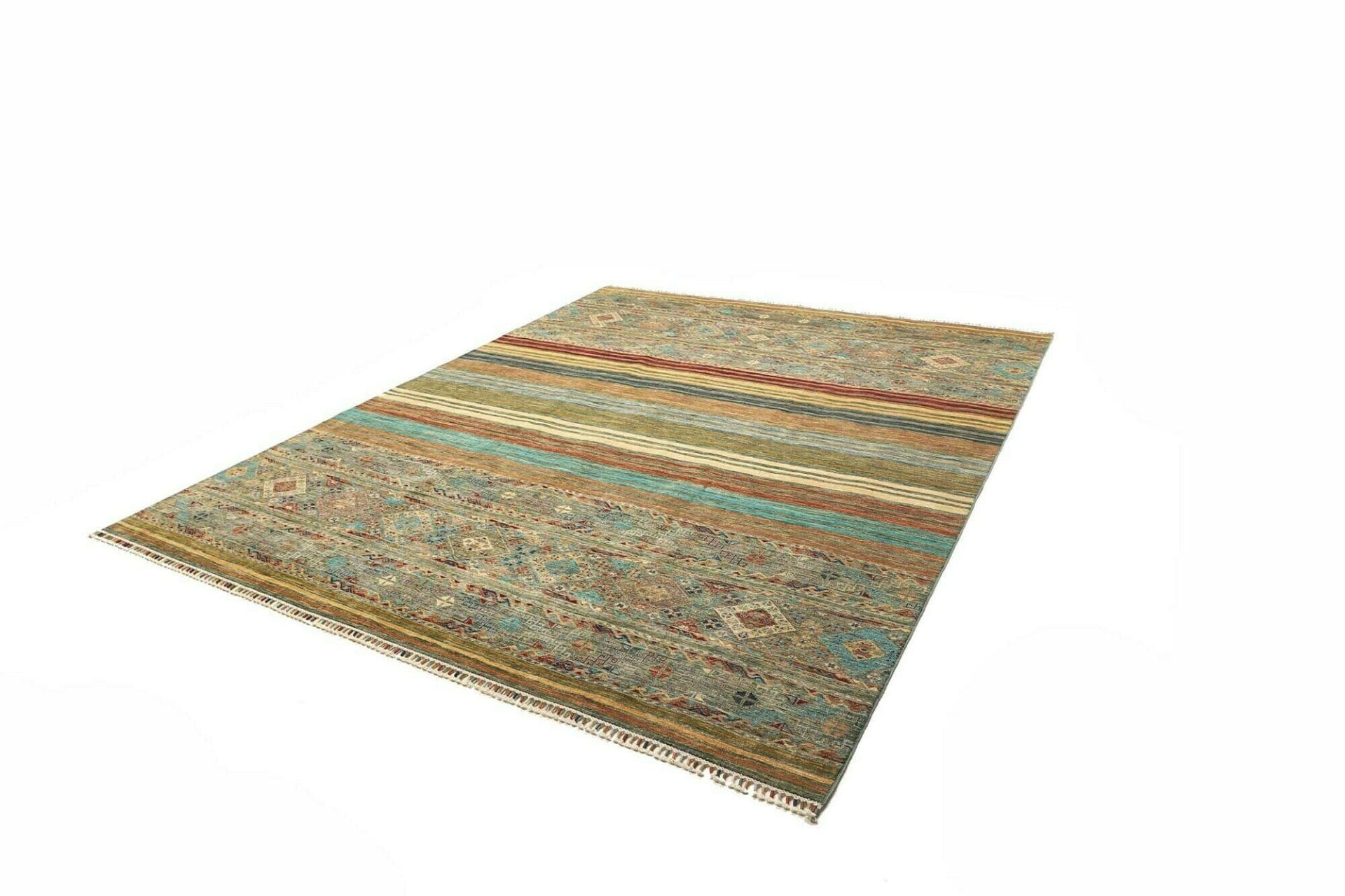 Ziegler Orientteppich 251 x 307cm, Schurwolle, handgeknüpft