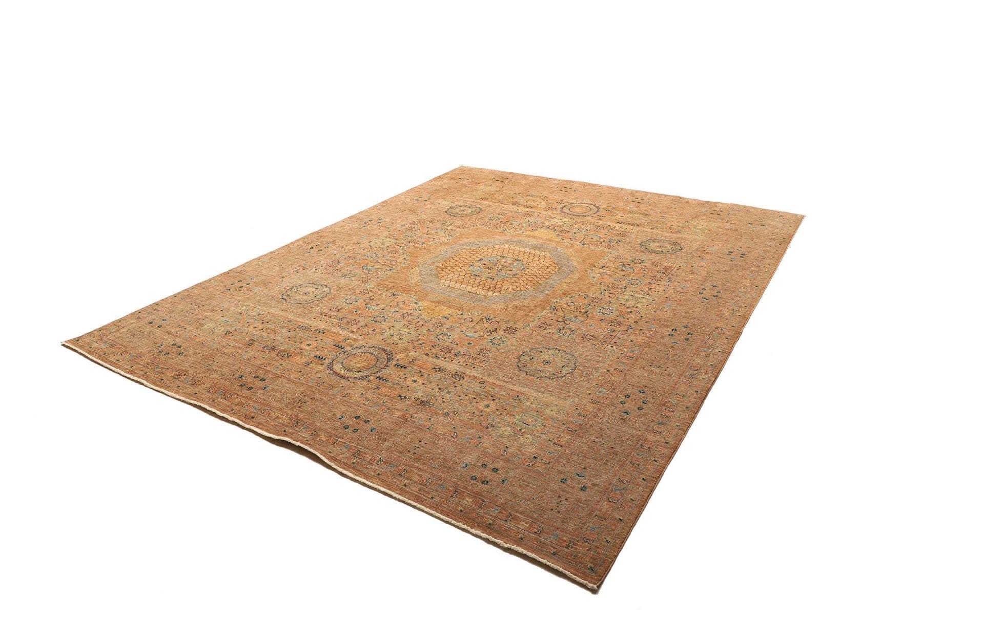 Mamluk Orientteppich 252 x 311cm, Schurwolle, handgeknüpft