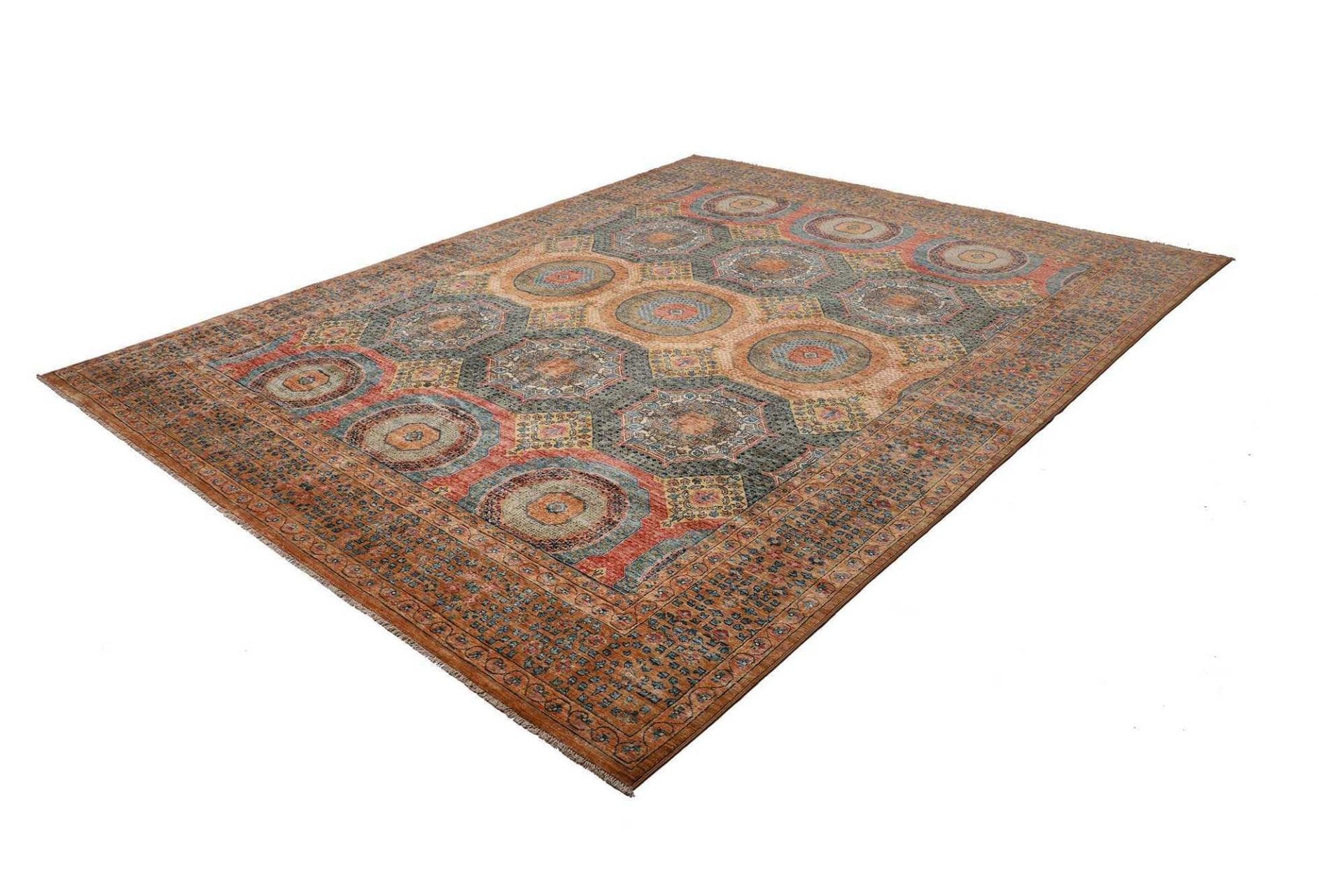 Mamluk Orientteppich 250 x 310 cm, hochwertig handgeknüpft