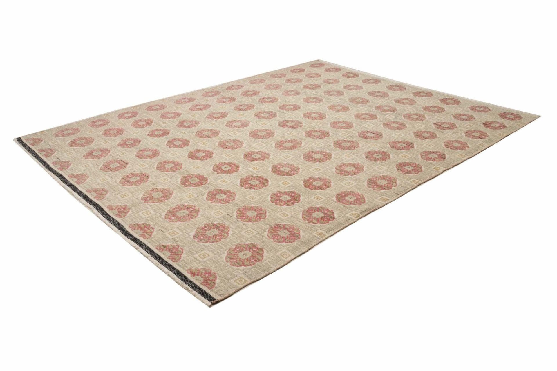 Orientteppich 238 x 310cm aus Schurwolle, handgeknüpft, Pakistan