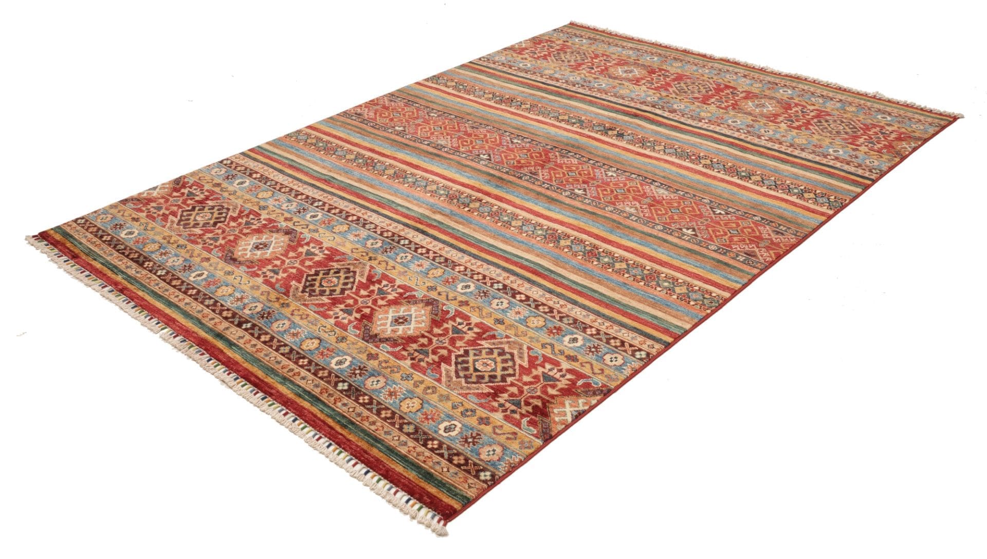 Orientteppich Samarkand 178 x 251 cm – Handgeknüpft aus Wolle