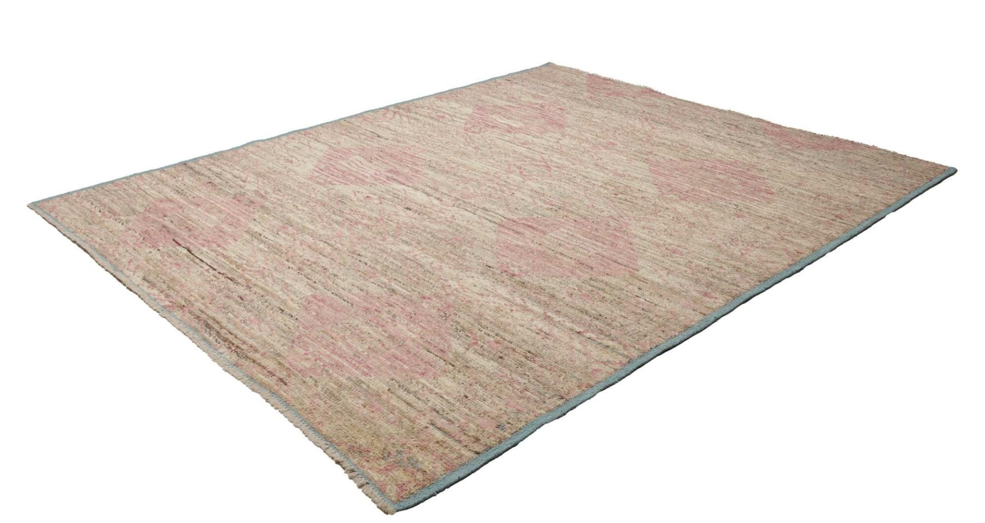 Berber Orientteppich 251 x 303 cm aus Schurwolle, handgeknüpft