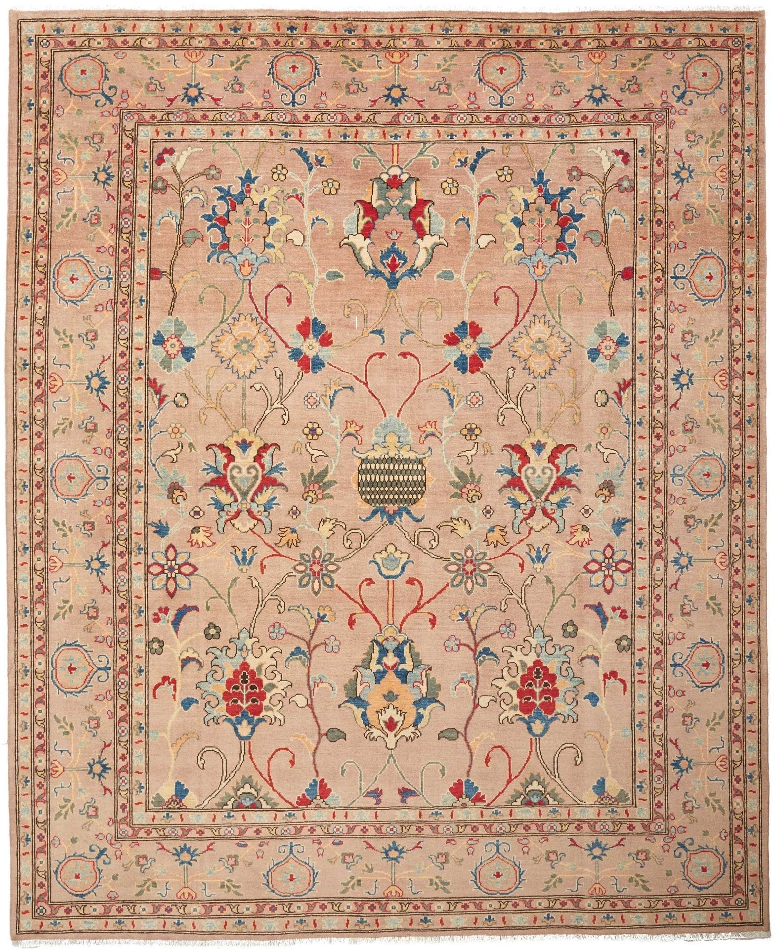 Ziegler Teppich 248 x 300cm, Schurwolle, handgeknüpft, Orientteppich